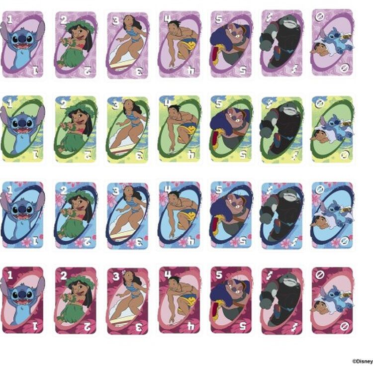 Product Παιχνίδι με Κάρτες Mattel Uno: Disney - Lilo & Stitch image