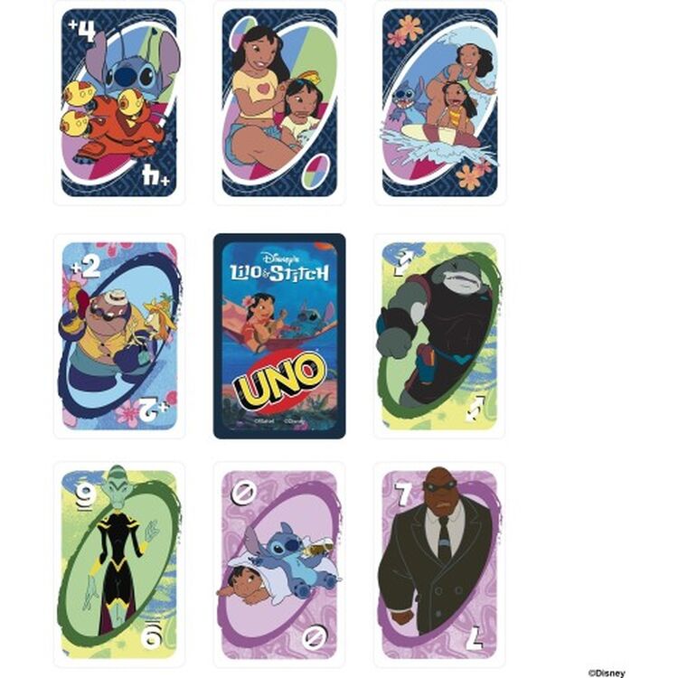 Product Παιχνίδι με Κάρτες Mattel Uno: Disney - Lilo & Stitch image