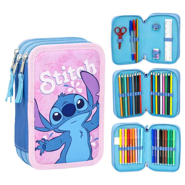 Product Κασετίνα Disney Stitch Pencil Case  with Accessories 1τμχ Τυχαία Επιλογή image