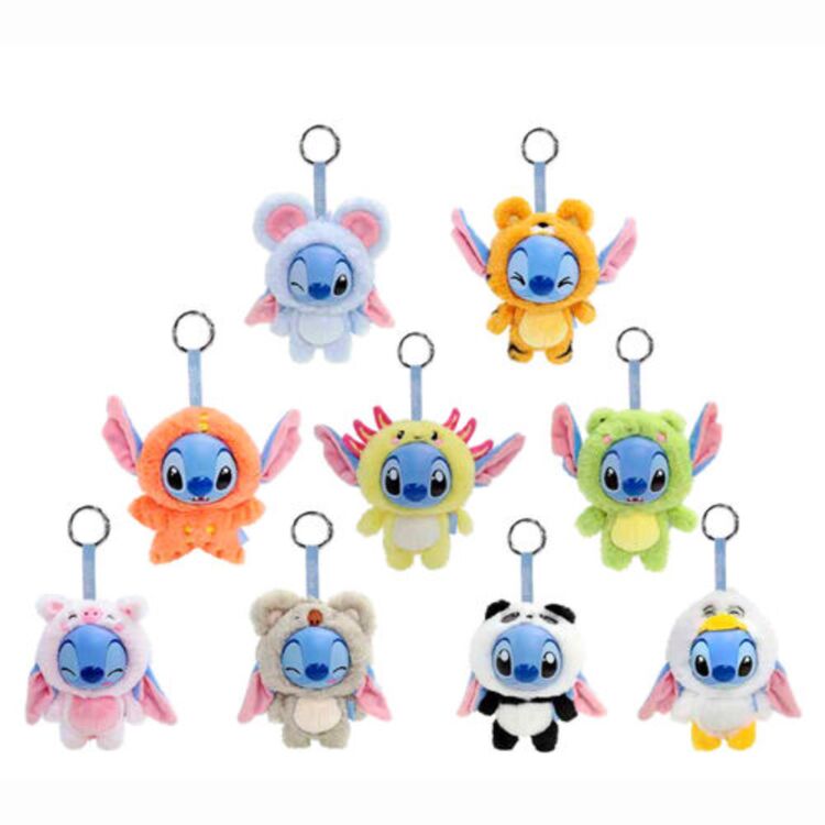 Product Μπρελόκ Yuyus Disney Stitch  Blind Vinyl Plush Keychain (1pc) 1τμχ Τυχαία Επιλογή image