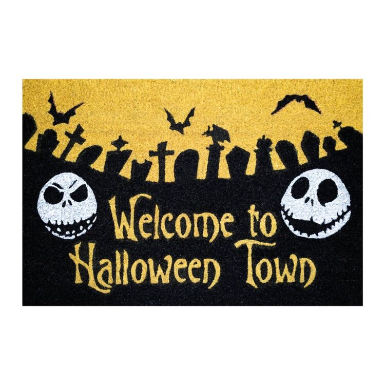 Product Χαλί Εισόδου Nightmare Before Christmas Welcome to Halloween Town image