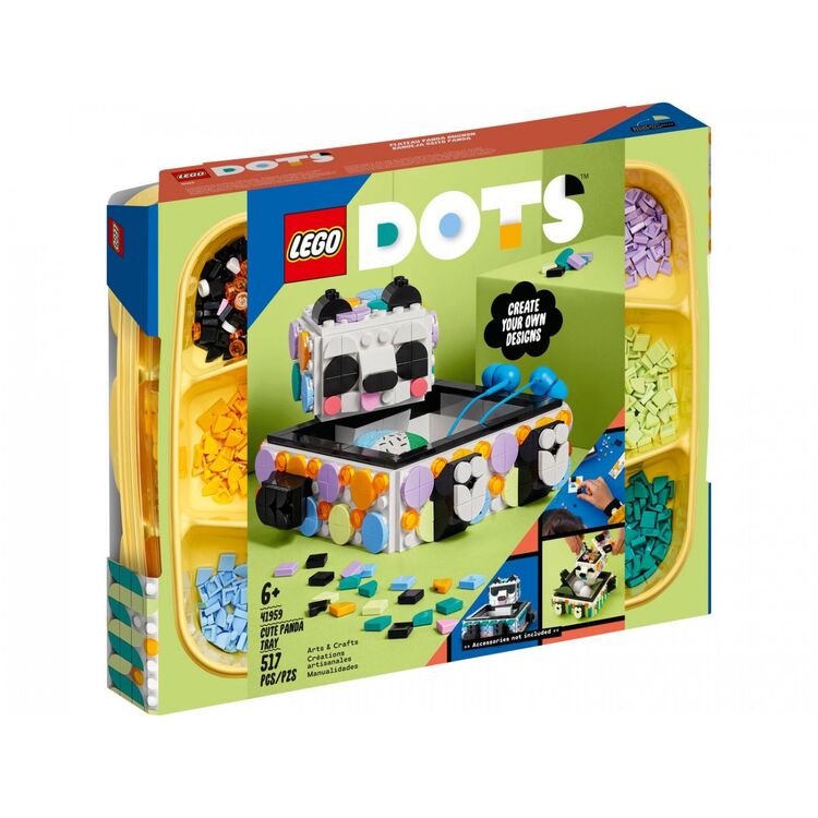 Product LEGO® Dots: Cute Panda Tray (41959) image