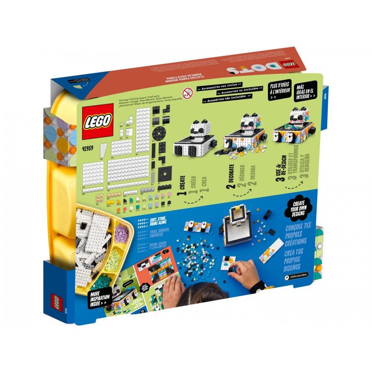 Product LEGO® Dots: Cute Panda Tray (41959) image