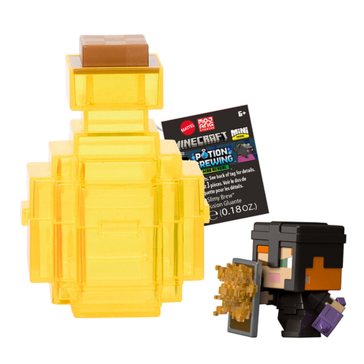 Product Mattel Minecraft: Mini Mode - Potion Brewing Slimy Brew Yellow (JCD12) image