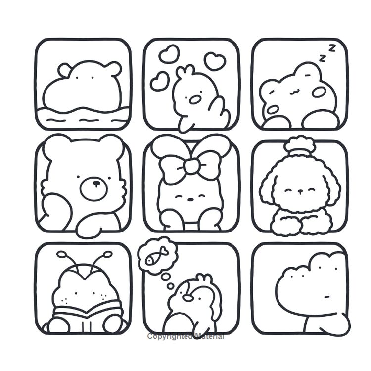 Product Βιβλίο Ζωγραφικής Coco Wyo Cozy Friends image