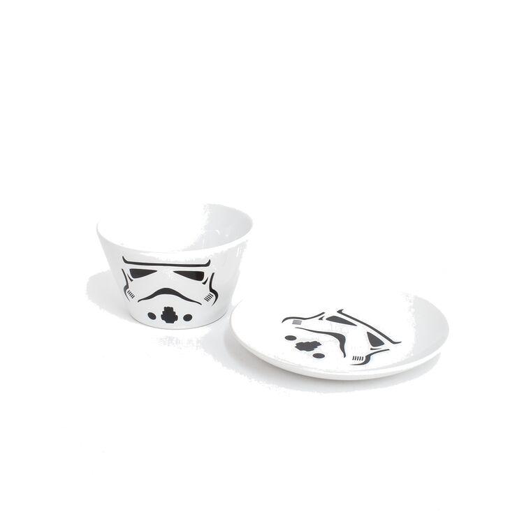 Product Bowl & Plate Set Star Wars Stormtrooper image