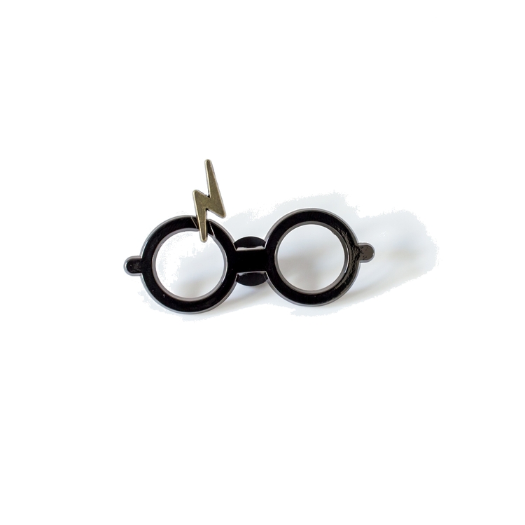Product Harry Potter Enamel Pin Badge Glasses & Scar image
