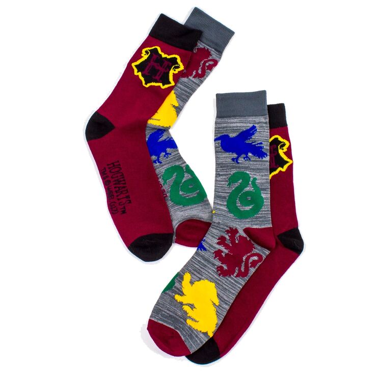 Product Harry Potter 2 Pair Crew Socks Men's image