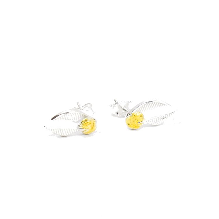 Product Harry Potter Golden Snitch Silver Earrings image