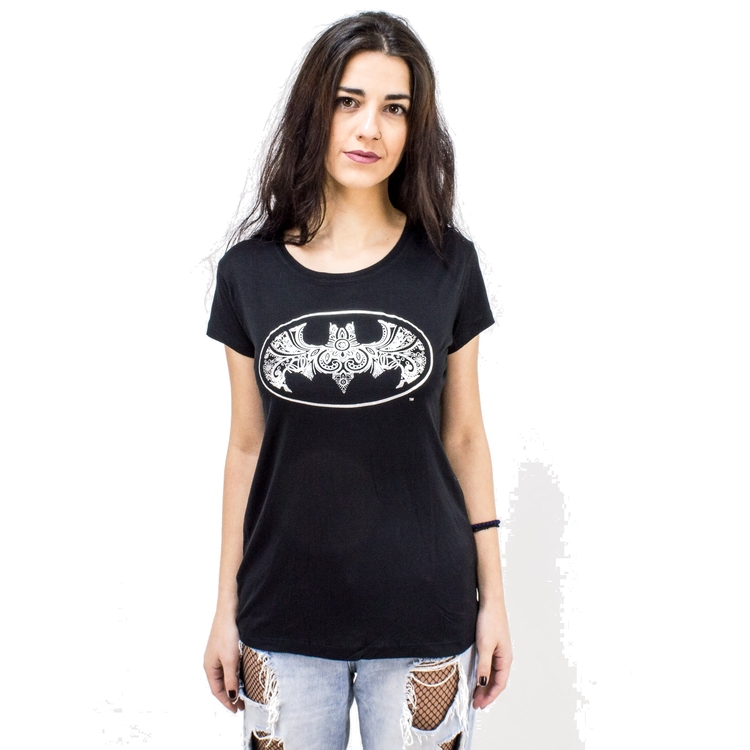 Product Batman White Logo T-Shirt image