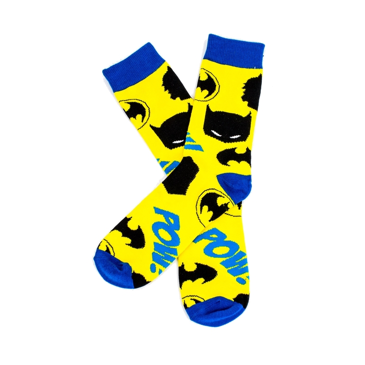 Product Batman Yelllow & Blue Socks image