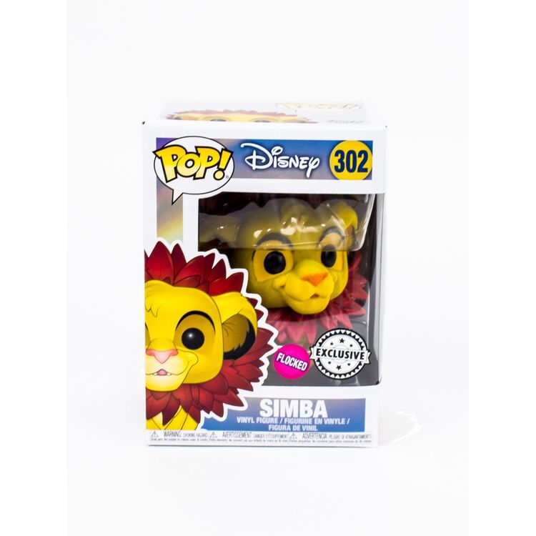 Product Funko Pop! The Lion King Simba Leaf Mane Flocked image