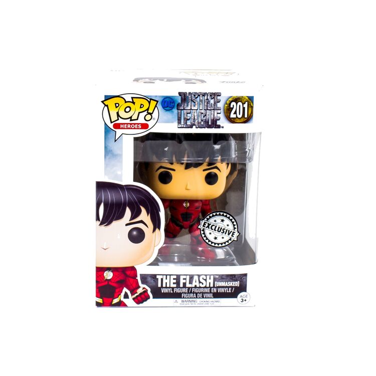 Product Funko Pop! Justice League The Flash (Unmasked) image