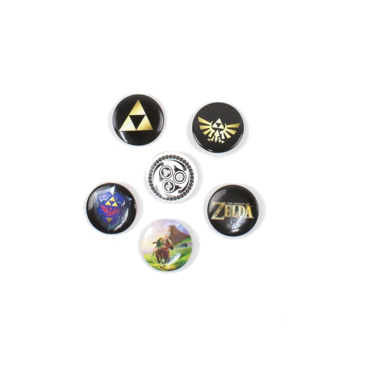 Product Zelda 5-pack Pin Badges image
