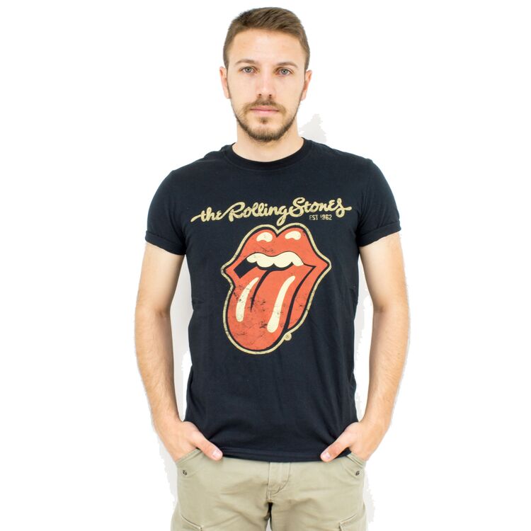 Product Rolling Stones Plastered Tongue T-Shirt image