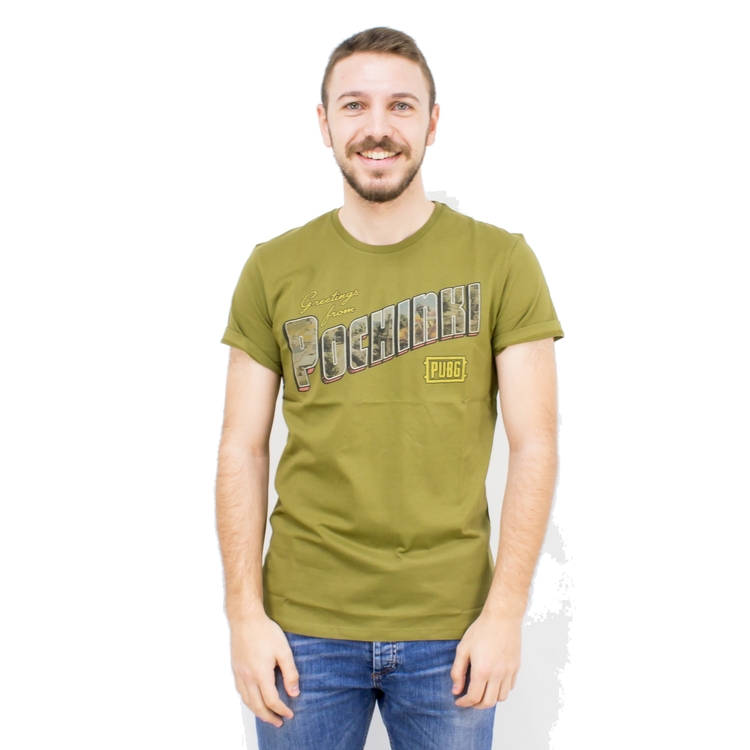 Product PUBG Green Pochinki T-Shirt image