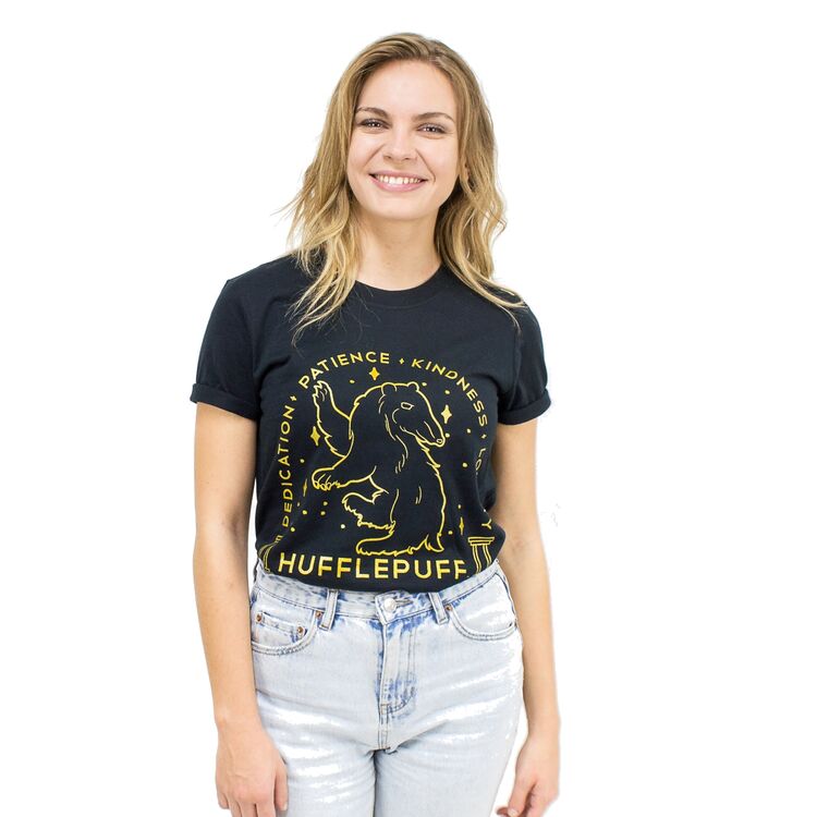 Product Harry Potter Hufflepuff Sketch T-Shirt image