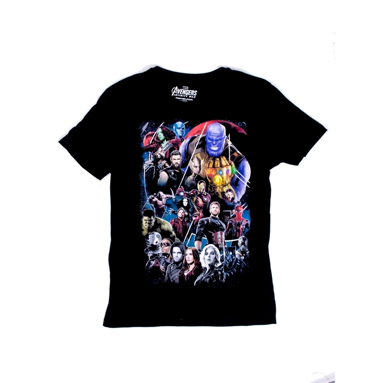 Product Marvel Avengers Infinity Group Black T-Shirt image