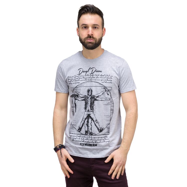 Product The Walking Dead  DD Vitruvian Man T-Shirt image