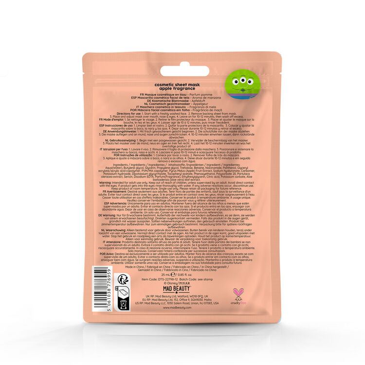 Product Μάσκα Προσώπου Toy Story Face Mask Alien image