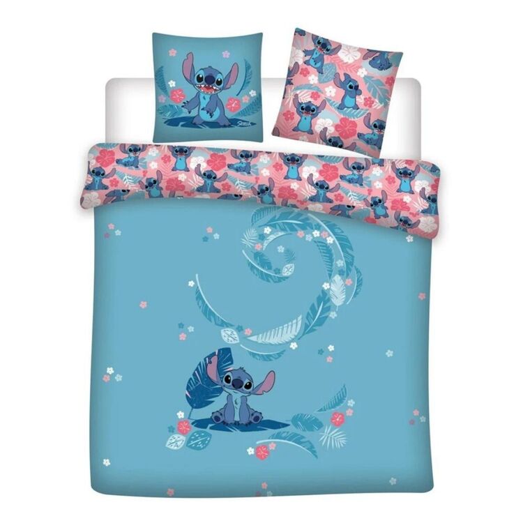 Product Σετ Παπλωματοθήκης Διπλό Disney Stitch Flanel image