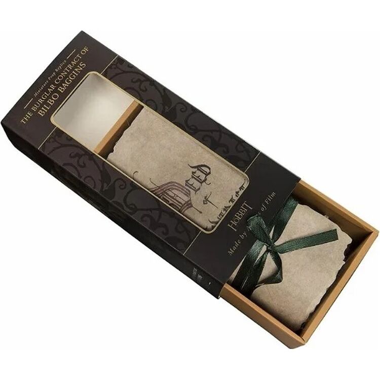 Product The Hobbit The Burglar Contract of Bilbo Baggins Replica image
