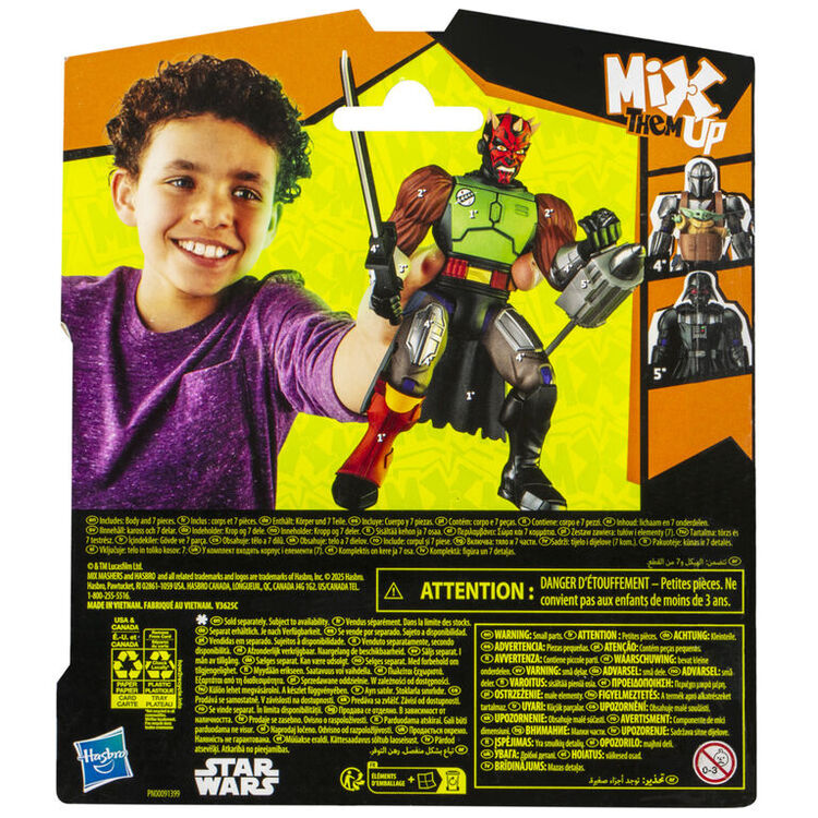 Product Φιγούρα Δράσης Hasbro Star Wars: MixMashers - Darth Maul Figure (G0298) image