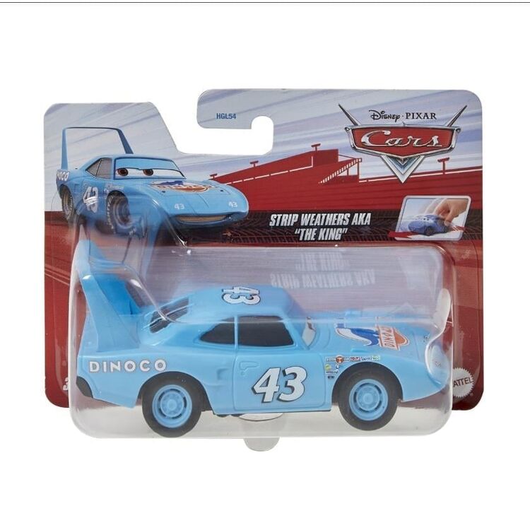 Product Αυτοκινητάκι Mattel Disney: Cars On the Road - Strip Weathers Aka "The King" 1:43 Pullback Vehicle (HGL54) image