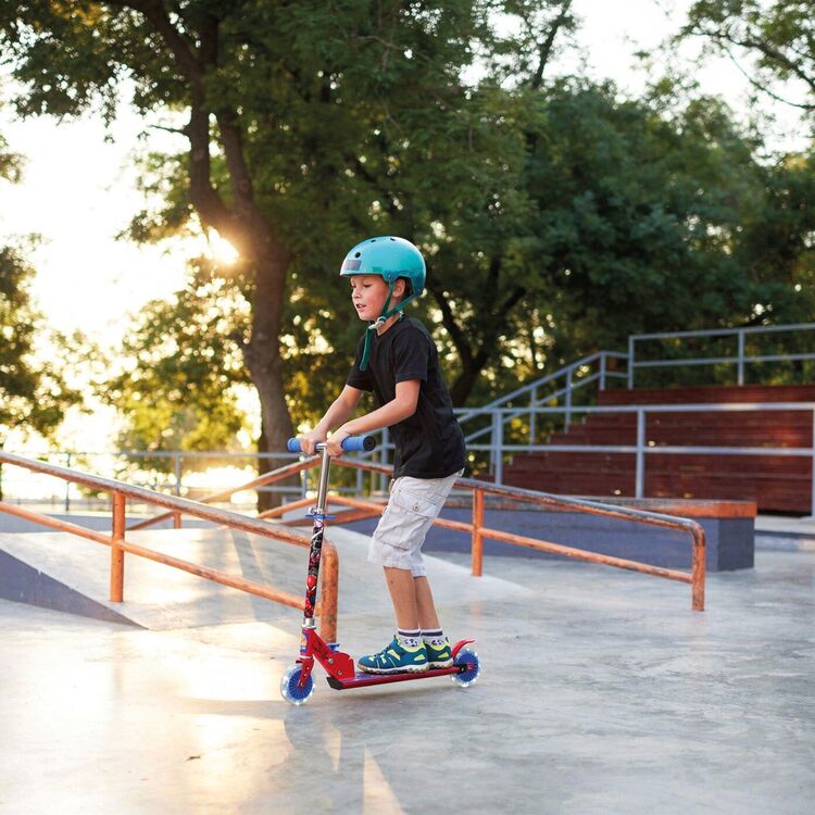 Product Πατίνι AS Outdoor: Wheels - Scooter Plus - Spiderman (Flashing Wheels) (5004-50278) image