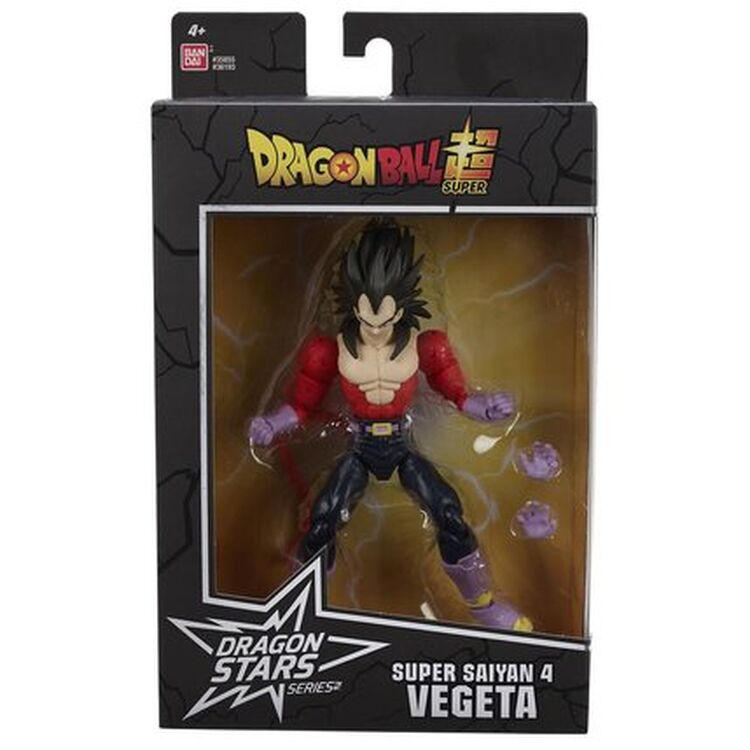 Product Bandai Dragon Stars: Dragon Ball Super - Super Saiyan 4 Vegeta Action Figure (6,5") (36193) image