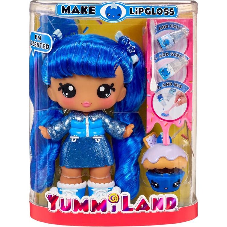Product MGA Yummiland Large Doll + Lipgloss Pet- Rory Blueberry (120803) image