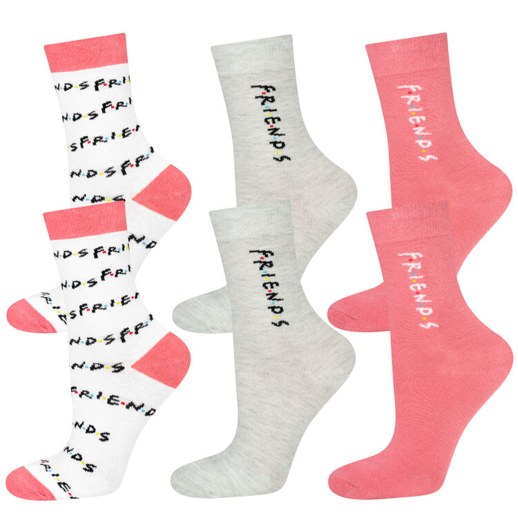 Product Friends Logo Set of 3 Socks image