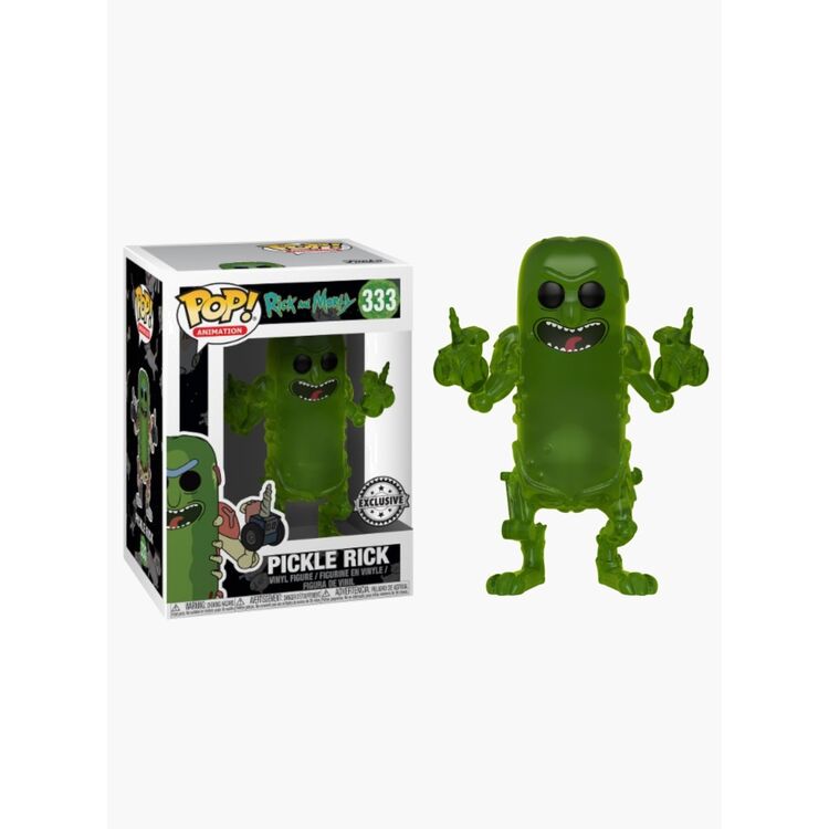 Product Funko Pop! Rick & Morty Translucent Pickle Rick image