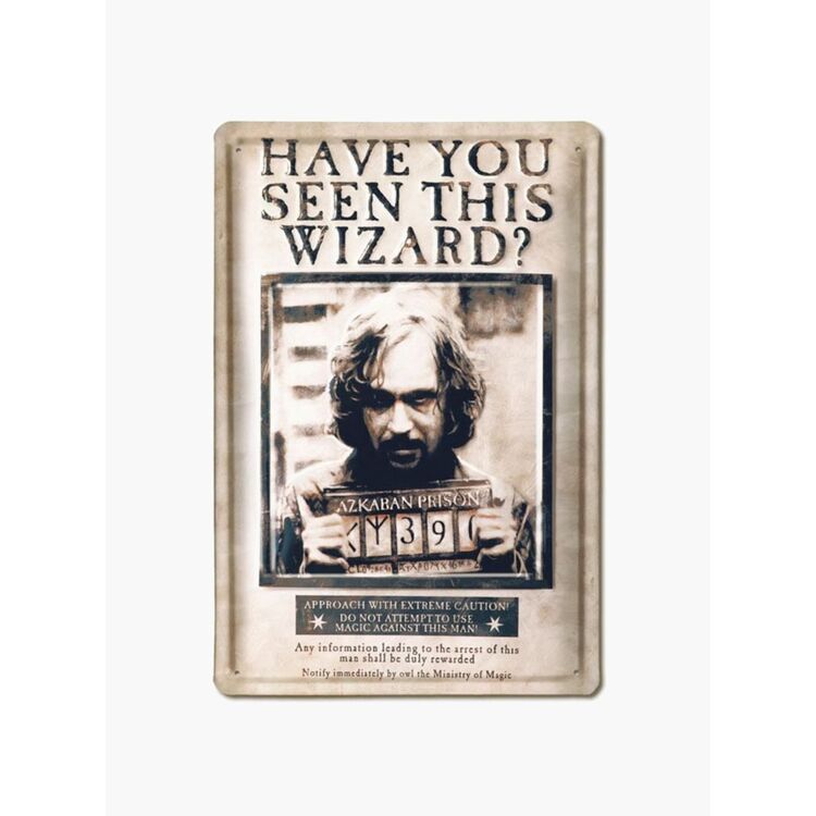 Product Harry Potter 3D Tin Sign Have You Seen This Wizard image
