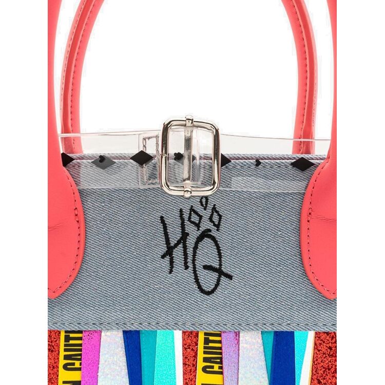 Product Loungefly Birds of Prey Harley Fringe Crossbody Bag image