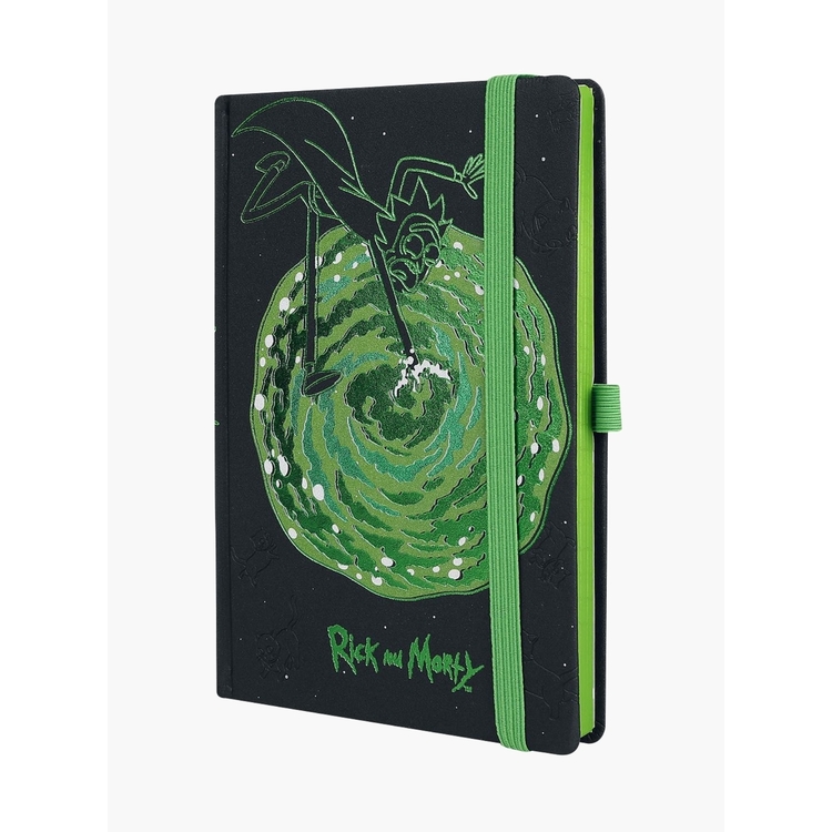 Product Rick and Morty Premium Notebook A5 Portal image