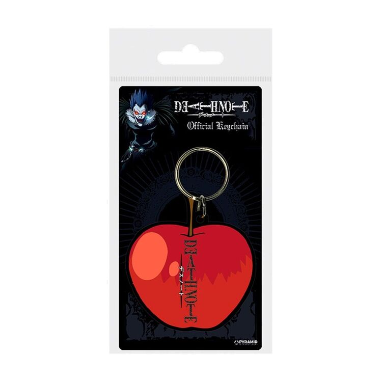 Product Death Note Apple Rubber Keychain image