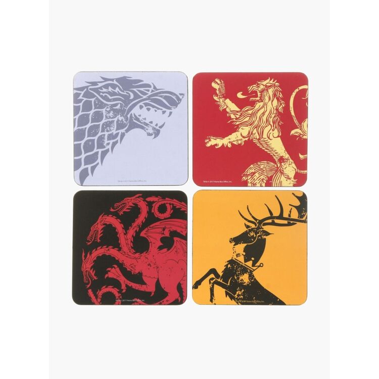 Product Game of Thrones Coasters (Set of 4) image