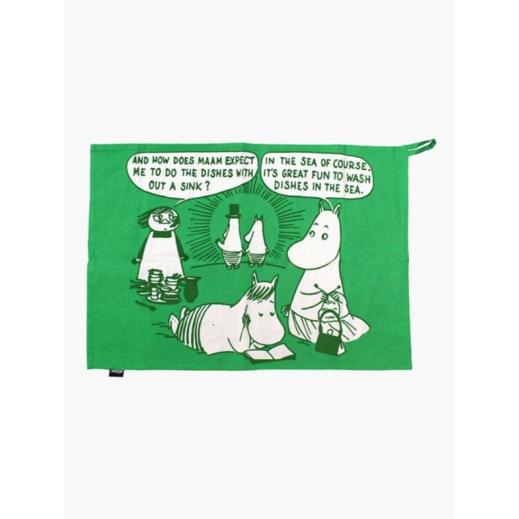 Product Moomin Tea Towel in a Tin image