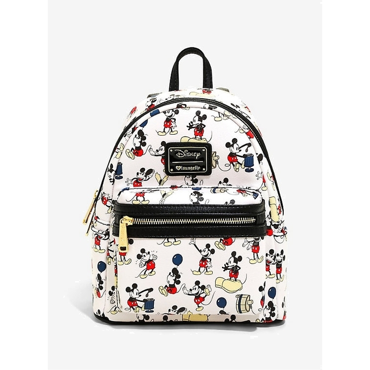 Product Loungefly Disney Mickey Mouse Poses Backpack image