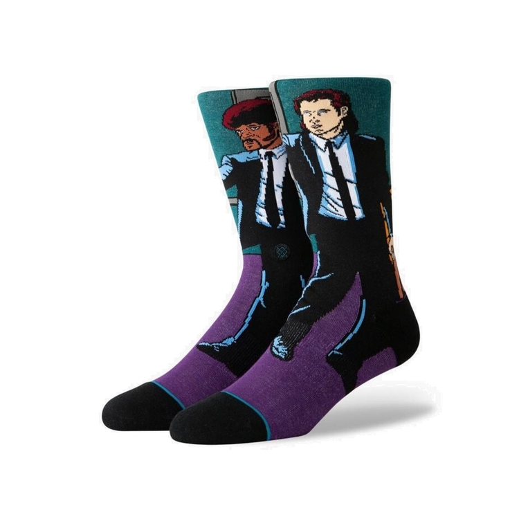 Product Pulp Fiction Vincent And Jules Stance Socks image