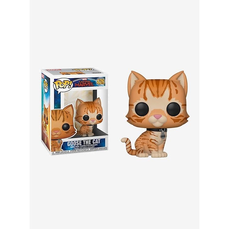 Product Funko Pop! Captain Marvel Goose the Cat image