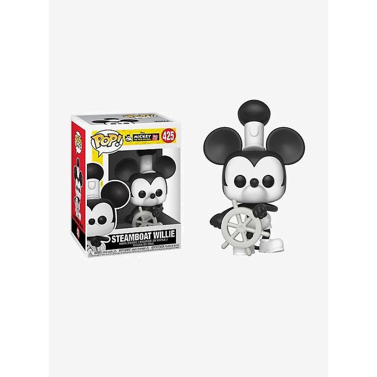 Product Funko Pop! Disney Mickey's 90th Steamboat Willie image