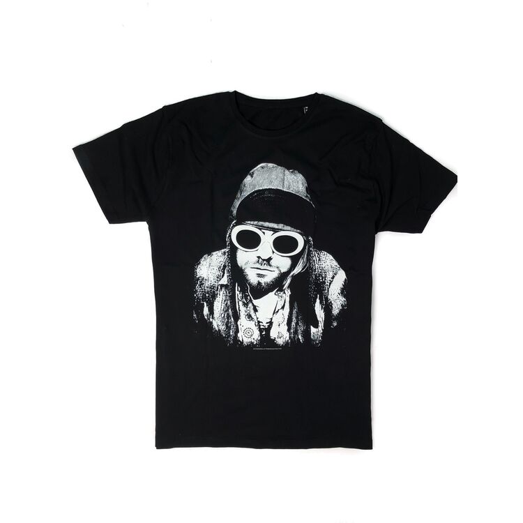 Product Kurt Cobain One Colour Black T-Shirt image