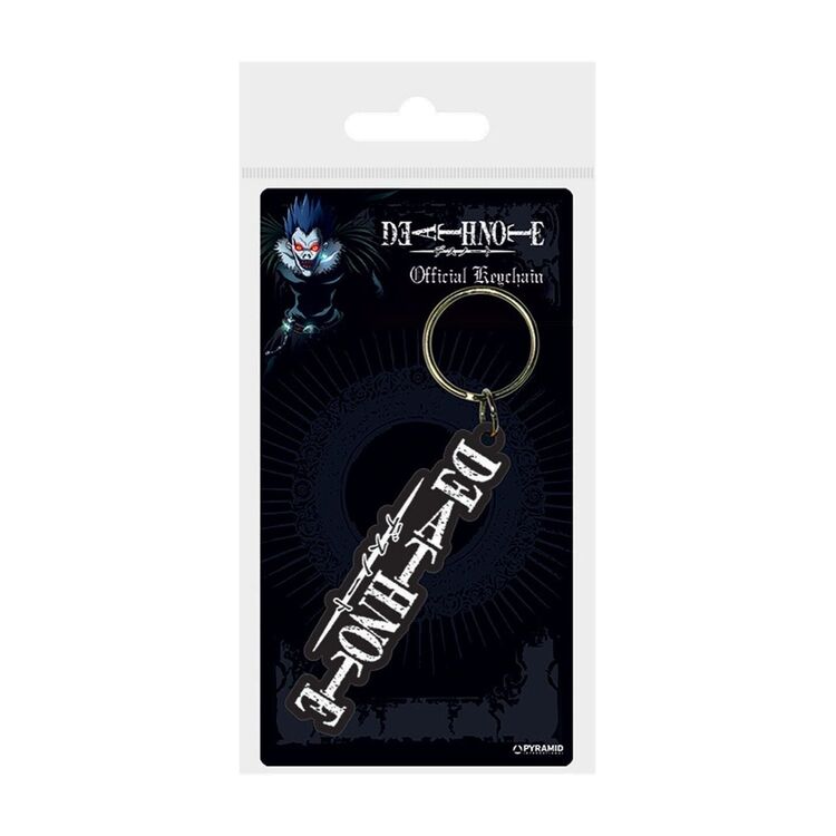 Product Death Note Logo Rubber Keychain image