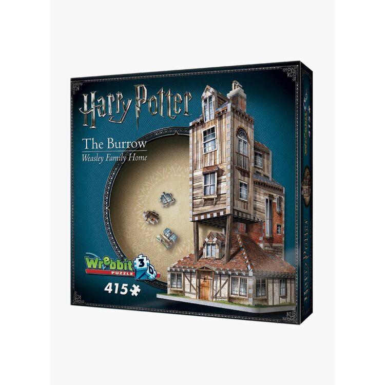 Product Harry Potter The Byrrow Weasley Family Home 3D Puzzle image