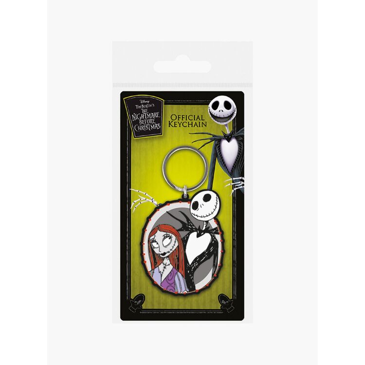 Product Disney Nightmare Before Christmas Jack & Sally Keychain image