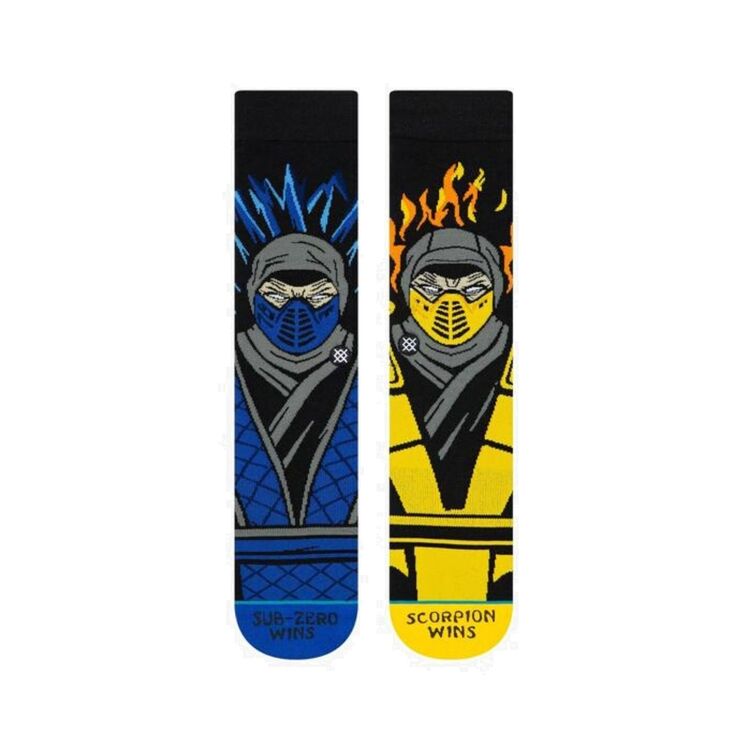 Product Sub Zero VS Scorpion Mortal Kombat Stance Socks image