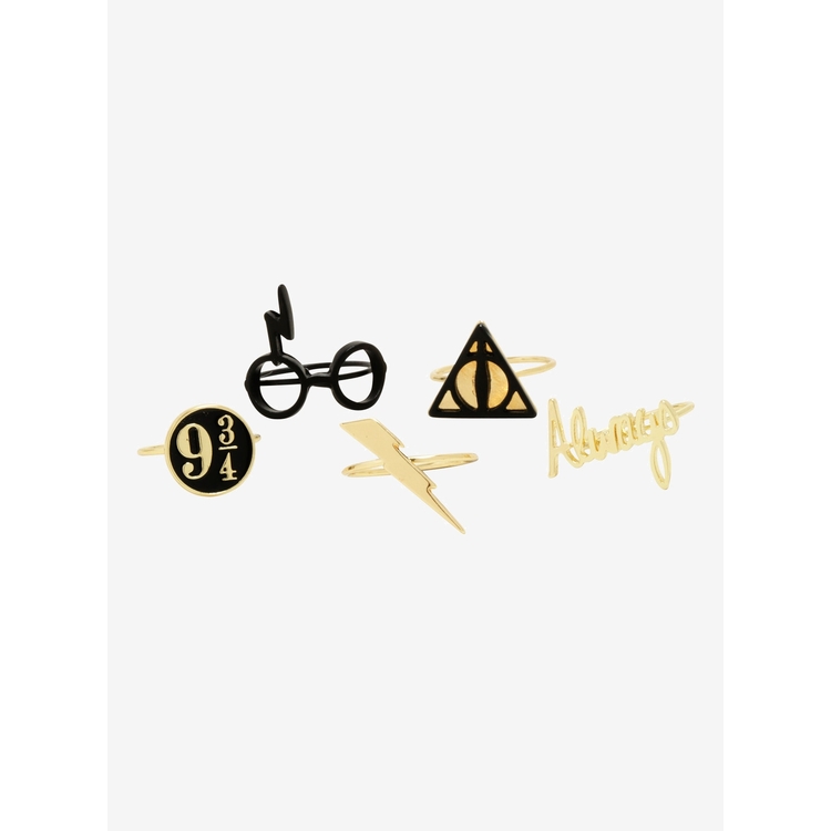 Product Harry Potter 5 Pack Ring Set image