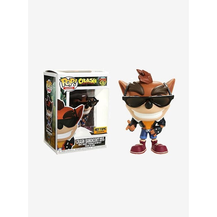 Product Funko Pop! Crash Bandicoot with Biker Outfit image